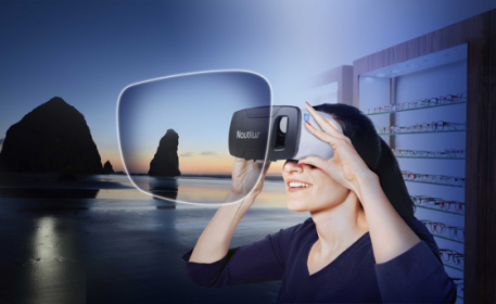 Try before you buy: Virtual reality lenses