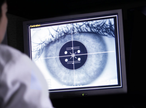 Сканиране на око